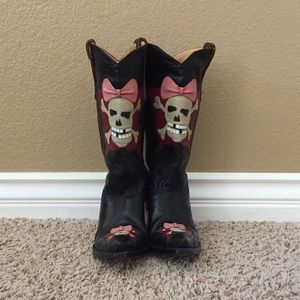 Black Brody Rocks Liberty boots